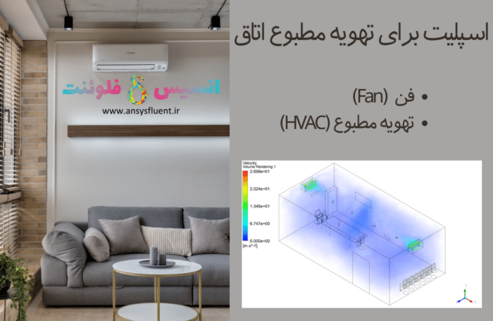 اسپلیت برای تهویه مطبوع