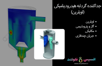 جداکننده گردابه هیدرودینامیکی (اویلرین)، شبیه سازی با انسیس فلوئنت