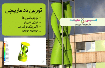 توربین باد مارپیچی، شبیه سازی با انسیس فلوئنت