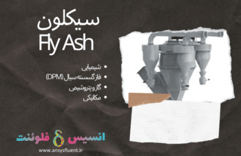 سیکلون Fly Ash، شبیه سازی با انسیس فلوئنت