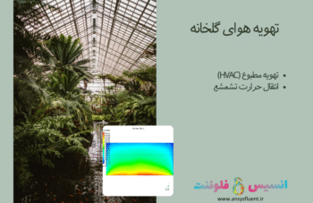 تهویه هوای گلخانه، شبیه سازی با انسیس فلوئنت