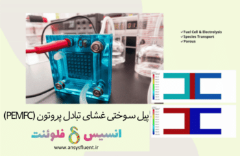 پیل سوختی غشای تبادل پروتون (PEMFC)، شبیه سازی با انسیس فلوئنت