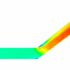 Compressible Flow In A Bent Pipe