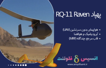 پهپاد RQ-11 Raven ، شبیه سازی با انسیس فلوئنت