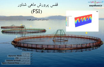 قفس پرورش ماهی شناور (FSI)، شبیه سازی عددی با انسیس فلوئنت